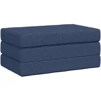 vidaXL Vouwbare Sofa Bed 100 x 67 x 45 cm Blauw