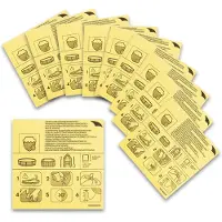 Bestway Reparatieset 62091, voor zwembaden en opblaasartikelen, 10 stuks, 65x65 mm