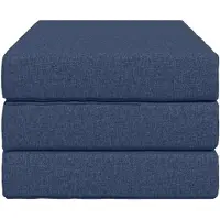 vidaXL Vouwbare Sofa Bed 100 x 67 x 45 cm Blauw