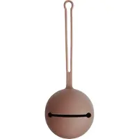 Mushie Siliconen Fopspeenhouder Pacifier Case | Cloudy Mauve