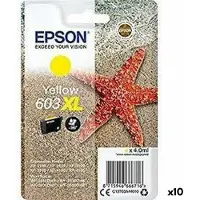 Epson inktcartridge 603 XL, 4 ml, OEM C13T03A44010, geel 10 stuks