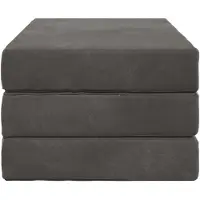 vidaXL Vouwbare Sofa Bed 100 x 67 x 45 cm Donkergrijs