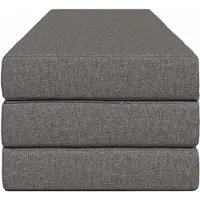 vidaXL Vouwbare Sofa Bed 200 x 67 x 45cm Lichtgrijs