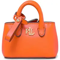 Ralph Lauren Hanger van leer met labelapplicatie