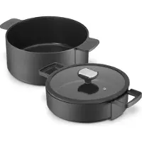 Berndes Braadpan Double Zwart 24 cm