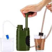 Merkloos Waterzuiveringsapparaat – Waterzuiveringssysteem – Waterfilter – Waterzuivering voor buitengebruik – 420 gram – 5000 liter