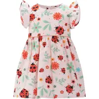 Happy girls Jurk gemengde kleuren / pink