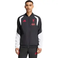 Adidas Liverpool Presentatie Trainingsjack 2026-2027 Zwart Grijs Wit Rood