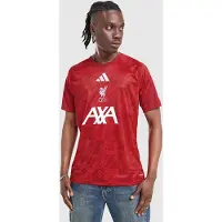 Adidas Tricot 'Fc Liverpool 26/27 Pre-Match' rood / wijnrood / wit