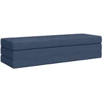 vidaXL Vouwbare Sofa Bed 200 x 67 x 45 cm Blauw