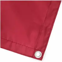 vidaXL Balkon Privacy Scherm 180 x 700 cm Stof met PU-coating Rood