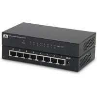 KTI Networks KGS-SOHO-8 ver. B Unmanaged Gigabit Ethernet Switch | 8 x 10/100/1000 Mbps ports