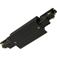 SLV Onderdeel | Langsverbinder, voor S-TRACK 3-fase-inbouwrail, met voedingsmogelijkhe | S-TRACK SYSTEM