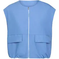 Sisters point Garwin-ve5 - Dames Gilet - L.Denim - Maat XS