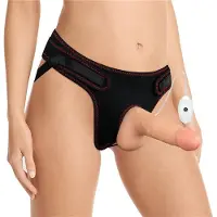 Lovetoy Strap-on with Vibrating Dildo and Remote Control 7.0