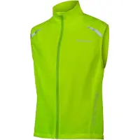 Endura Hummvee Mouwloze Windbreaker Jas Hi-Viz Geel