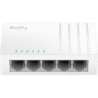 Cudy GS105U Netwerkswitch - Unmanaged - Gigabit Ethernet