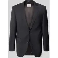 CARL GROSS slim fit 2-knoops colbert met klepzakken model 'Tobias'