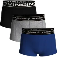 Vingino Ondergoed Solid 3Pack Jongens Blauw S