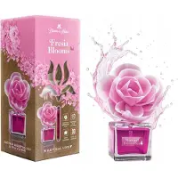 Elix - Bloom at Home Decoratieve Luchtverfrisser - Air Freshener - Geur Diffuser Bloem - Luchtverfrisser Huis Langdurig - Aroma Diffuser - 100ml - Fresia Blooms