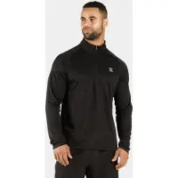 ZEUZ Heren Sport Longsleeve 1/4 Zip – Fitness Shirt - Zwart - XL