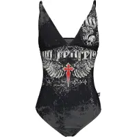 Rock Rebel by EMP - Rock Zwempak - Original Sinners Badeanzug - S tot XXL - voor Vrouwen - meerkleurig | Maat XL