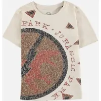 Difuzed Jurassic Park - Graphic Art Kinder T-shirt - Kids 158/164 - Creme