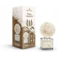 Elix - Bloom at Home Decoratieve Luchtverfrisser - Air Freshener - White Gardenia Geur - Luchtverfrisser Huis Langdurig - Aroma Diffuser - 100ml - White Gardenia