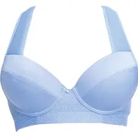 Q-Linn Amsterdam Light Blue voorgevormde sport BH 65D