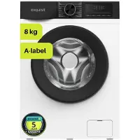 Exquisit WA8214-341A - Wasmachine - 8 Kilo - A Label-10% - 5 Jaar Garantie - Wit