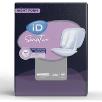 Ontex iD iD Sensitive Form Maxi Night - 4 pakken van 30 stuks