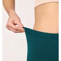 Merry Style MS-MS10-145-LE Dames Leggings - Sport - Vrijetijdsbroek - Kort - Viscose - Sporbroek - Yogabroek - Smaragdgroen - M