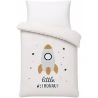Bndeco Ledikant dekbedovertrek set Little astronaut - katoen