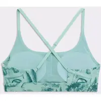 Stronger - signature printed strap sports bra - Sport bh dames - Groen