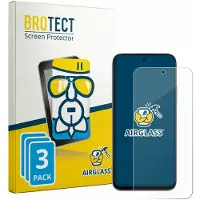 BROTECT Screenprotector 3 Stuks voor Oppo K14x 5G Beschermglas transparant