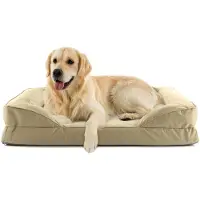 DS Produkte orthopedisch hondenbed voor binnen en buiten | ergonomische hondensofa 110 x 75 cm – ideaal voor grote honden | antislipbodem | vulling en hoes wasbaar | waterdichte hondenmand