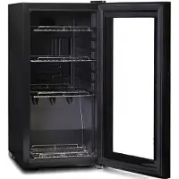 DNA Mini vriezer - Vrijstaande - Barmodel - 50L - Zwart - 45cm x 35cm x 70cm
