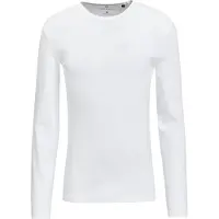 We fashion - Heren Slim fit T-shirt - Slim Fit - Wit - Biologisch katoen - Maat: XXXL