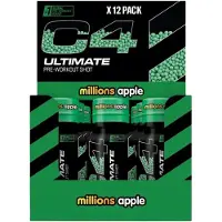 Cellucor C4 Ultimate Pre-Workout Shot - 12x 60 ml - Millions Apple