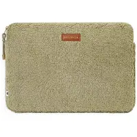 Selencia Teddy Laptophoes 13-14 inch - Laptopsleeve - Sage Green