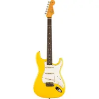 Fender 1965 Stratocaster JRN RW Aged Graffiti Yellow - Custom elektrische gitaar
