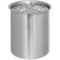 Moritz RVS Bio-Ethanol Brander met Keramische Wol – 450 ml – Inclusief Spaarplaat – Lekbescherming – Ø 7,8 cm