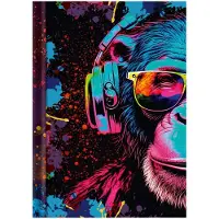Rnk notitieboek Neon, A4 formaat, blanco paginas