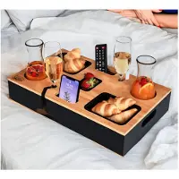 Mikamax Couch Caddy - Snackhouder Bank - 3 Vakken