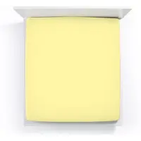 Bella Donna Jersey La Piccola Topperhoeslaken 140x210-220 cm lichtgeel-0091