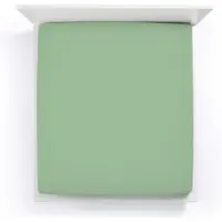 Bella Donna Jersey La Piccola Topperhoeslaken 140x210-220 cm olijf-0533