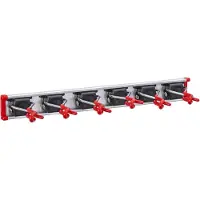 BRUNS 1.1M-Set Bruns apparaathouder set van 6 (l x b x h) 500 x 55 x 105 mm 1 set(s)
