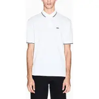 Armani Exchange Shirt zwart / wit