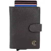 Charm London Portemonnee Safety Wallet Union Square Donker Bruin