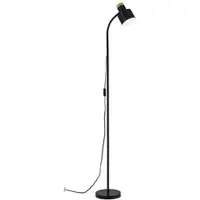 Orion Vloerlamp Gili, zwart, Woon-/ Eetkamer, metaal, Modern, vloerlamp